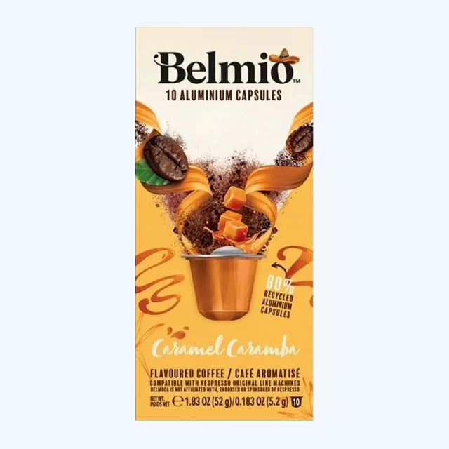Belmio Caramel Nespresso® Compatible Capsules, 10 Pack  ALUMINUM