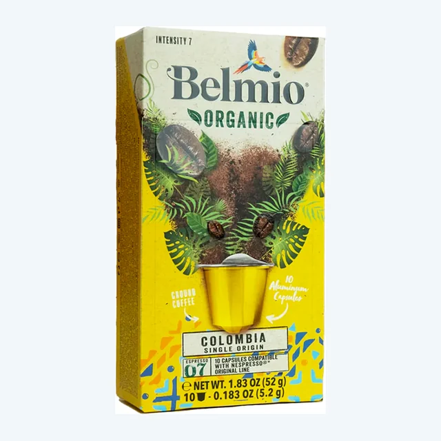 Belmio Organic Colombian Nespresso® Compatible Capsules, 10 Pack  ALUMINUM
