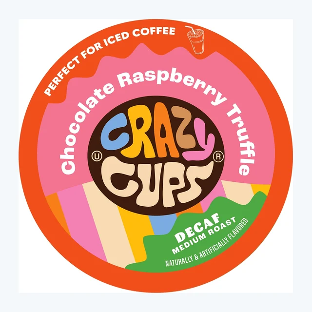 Crazy Cups Decaf Raspberry Chocolate Truffle 22 CT