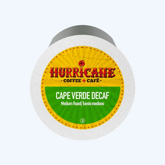 Hurricane Cape Verde Decaf 24 CT