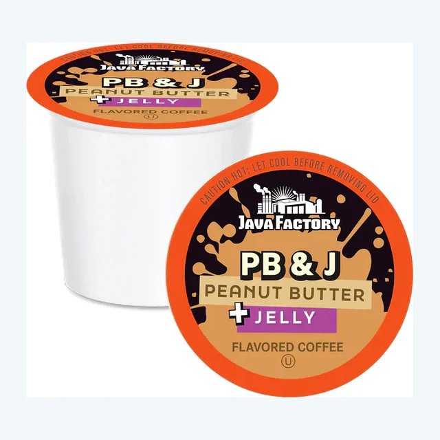JAVA FACTORY PEANUT BUTTER & JELLY COFFEE 12 CT