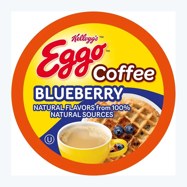 KELLOGG'S EGGO BLUEBERRY WAFFLE KCUP...12 CT