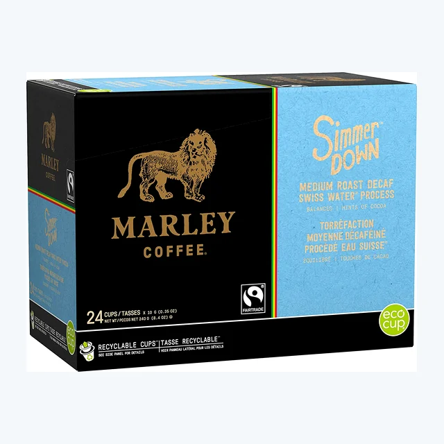 Marley Simmer Down Decaf 24 CT