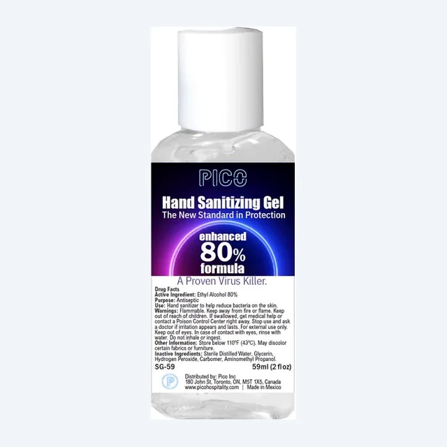 Pico Hand Sanitizer Gel 59 mL (Office Coffee)