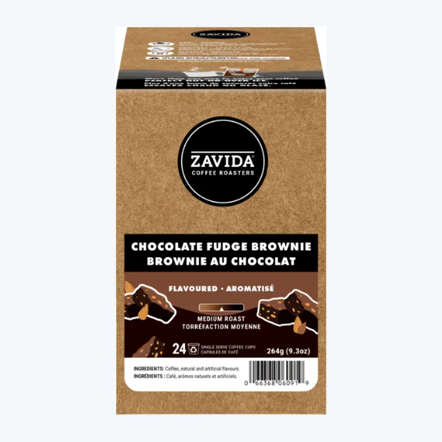 ZAVIDA CHOCOLATE FUDGE BROWNIE ..KCUP