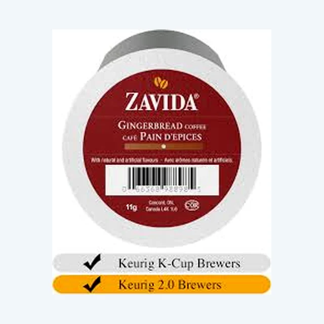 Zavida Z Cups Gingerbread 24 CT  SEASONAL