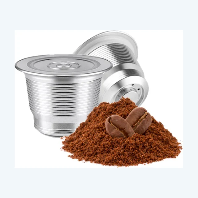 Capsule nespresso rechargeable zéro déchet à couvercle vissé par Cafecolo™