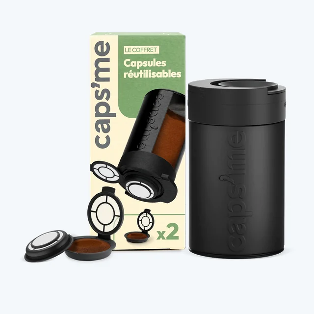 Nouveau coffret capsules réutilisables compatibles Senseo®*