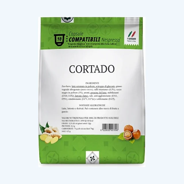 10 Capsule Compatibili Nespresso Cortado Toda Gattopardo