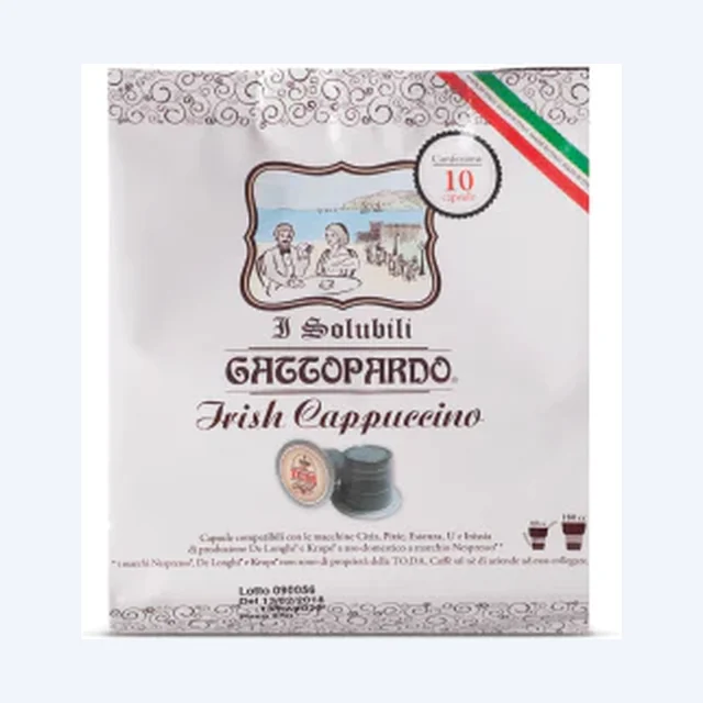 10 Capsule Compatibili Nespresso Irish Cappuccino Toda Gattopardo