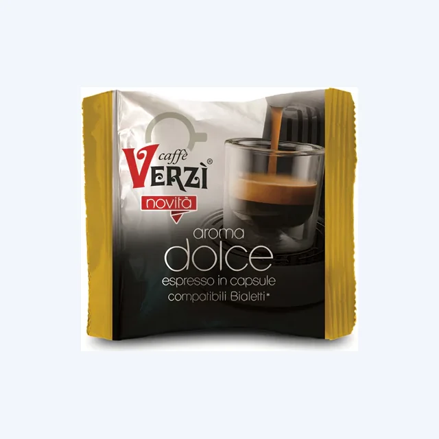 100 Capsule Compatibili Bialetti Verzi Aroma Dolce