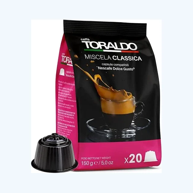 100 Capsule Compatibili Dolce Gusto - Toraldo Miscela Classica