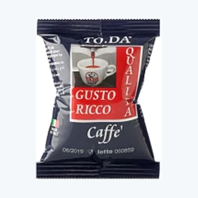 100 Capsule Compatibili Espresso Point Toda Gattopardo Gusto Ricco