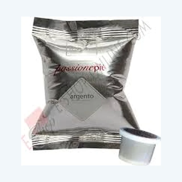 100 Capsule Compatibili Uno System Lollo Caffè Argento
