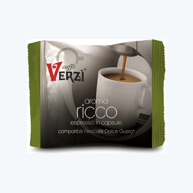 50 Capsule Compatibili Dolce Gusto Verzi Aroma Ricco