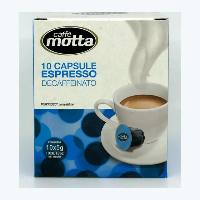 Caffe Motta - Espresso Decaf Nespresso Capsules (10 Capsules)