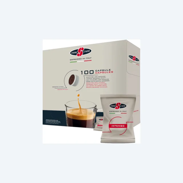 Essse Caffe - Intenso Capsule (100 Capsule) - Compatible for Lavazza Point
