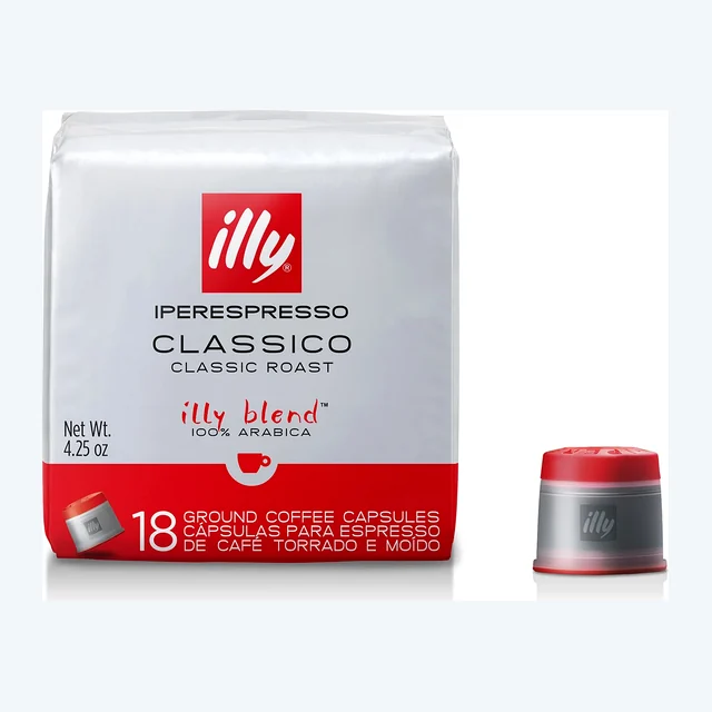 illy iperEspresso - Classico - Medium Roast - 18 Capsules (Red)