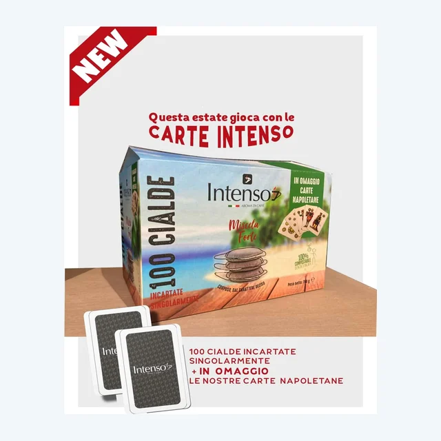 Intenso - Forte E.S.E. Espresso Paper Pods - 100 Pods