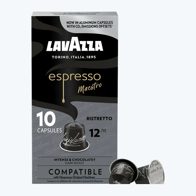 Lavazza - Espresso Maestro Intensity #12 - Capsules - 10/Bag - Compatible with Nespresso® Machines