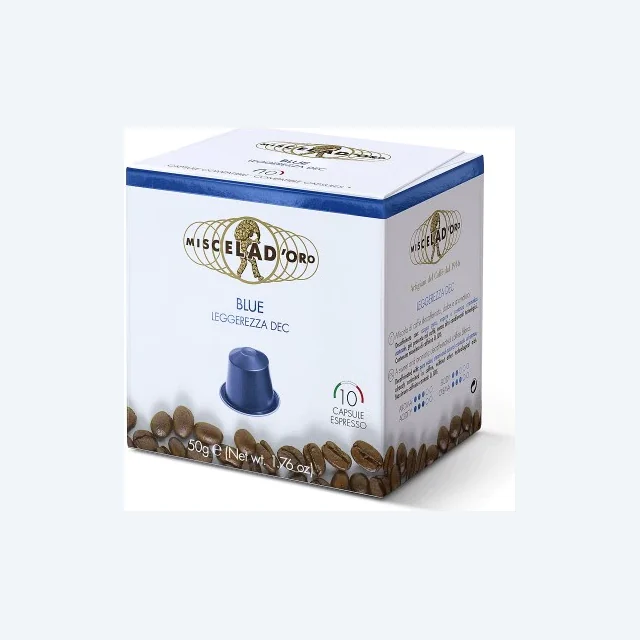 Miscela d'Oro Espresso Decaf Capsules - 10/Bag - Compatible with Nespresso® Machines