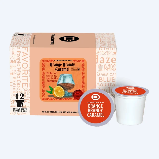 2 left! Orange Brandy Caramel Flavored Coffee Pods | April 2026
