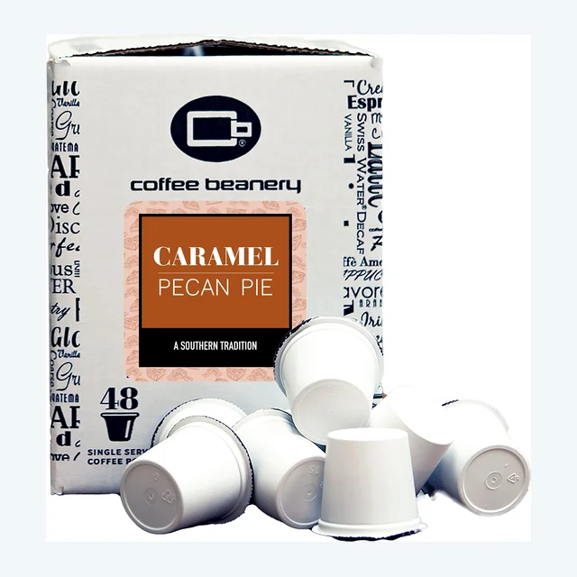 Caramel Pecan Pie Flavored Coffee Pods | Bulk