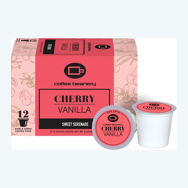 Cherry Vanilla Flavored Coffee Pods