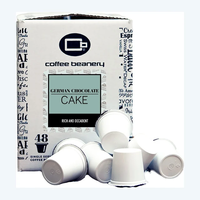 German Chocolate Cake Flavored Coffee Pods | Bulk