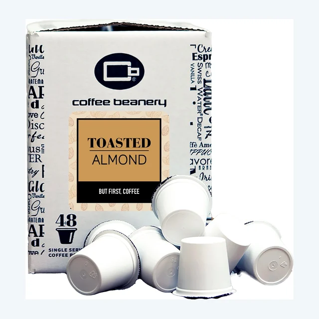 Toasted Almond Flavored Coffee Pods | Bulk