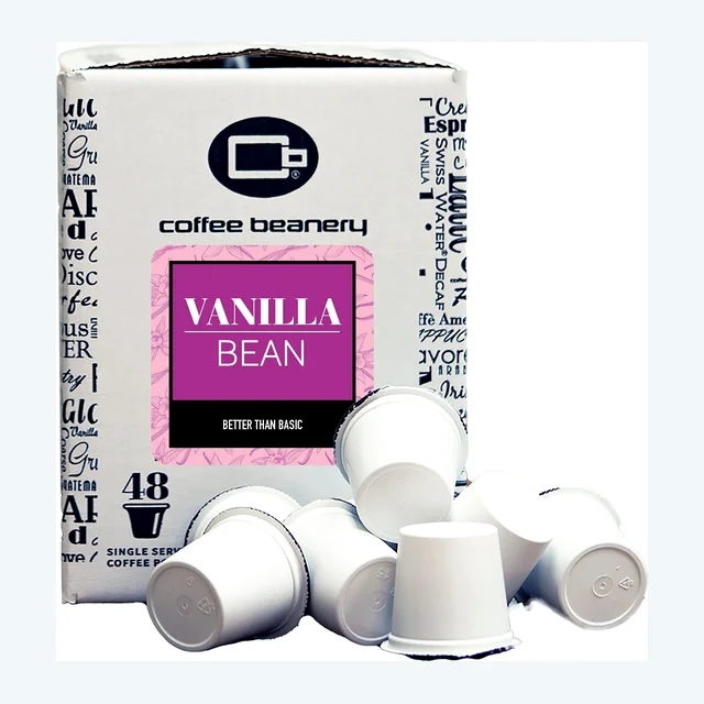 Vanilla Bean Flavored Coffee Pods | Bulk