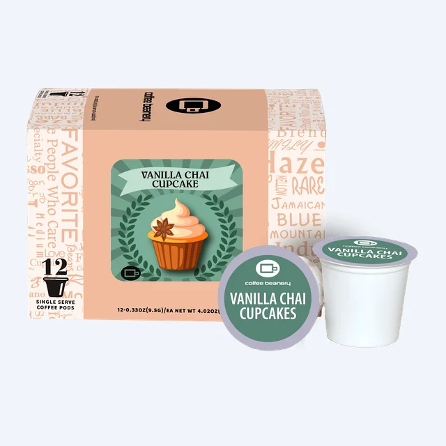 Vanilla Chai Cupcake Flavored Coffee Pods | May 2026