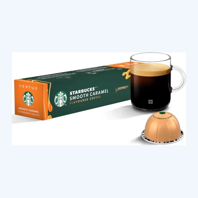 Starbucks Caramel, Box of 10 Vertuo Capsules