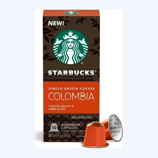 Starbucks Colombia, Box of 10 Nespresso Capsules
