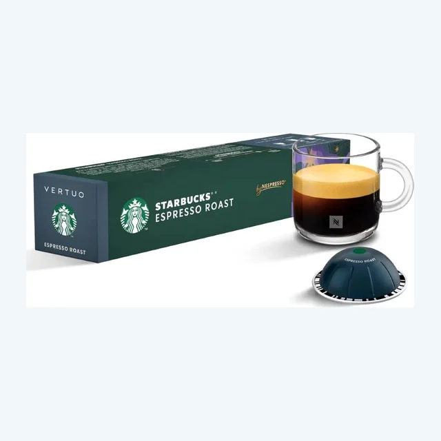 Starbucks Espresso Roast, Box of 10 Vertuo Capsules