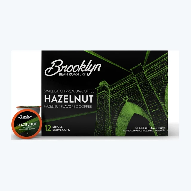 Hazelnut Flavored Coffee - 12 Pods