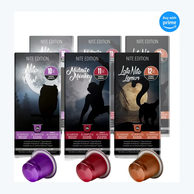 High Intensity Espresso Variety - 120 Pods