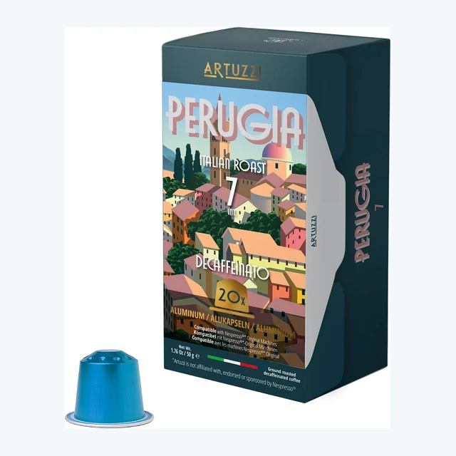 Perugia - Decaf Espresso - 20 Pods