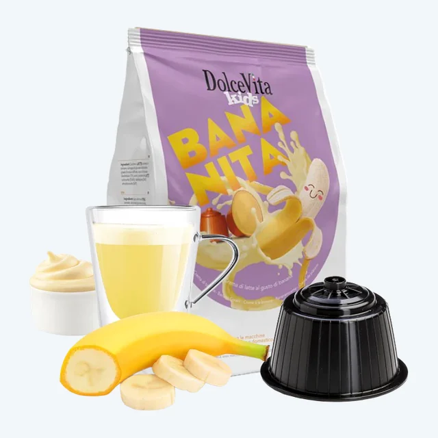 Bevande Dolce Vita Compatibile Dolce Gusto Bananita 16pz