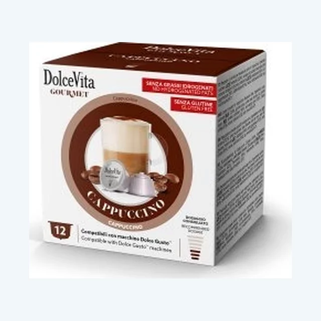 Bevande Dolce Vita Compatibile Dolce Gusto Cappuccino 12pz