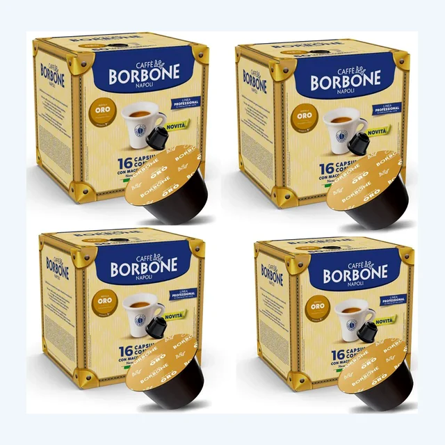 Borbone Capsule Compatibili Nescafe Dolce Gusto Oro 64pz