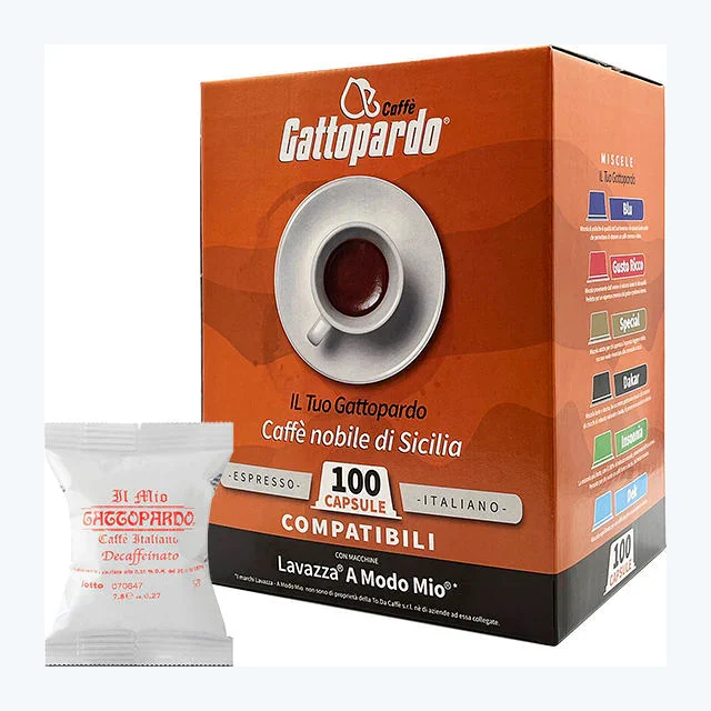 Caffe Toda Compatibile Lavazza A Modo Mio Decaffeinato 100PZ