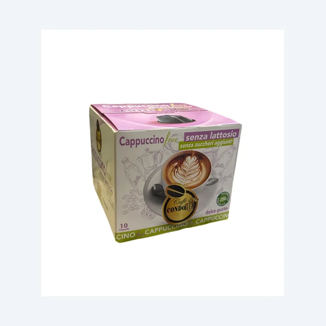 Condore Compatibile Dolce Gusto Cappuccino Senza Lattosio e Senza zuccheri 10pz