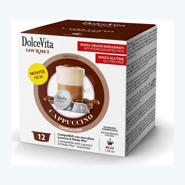 Dolce Vita Compatibile Lavazza A Modo Cappuccino 12pz