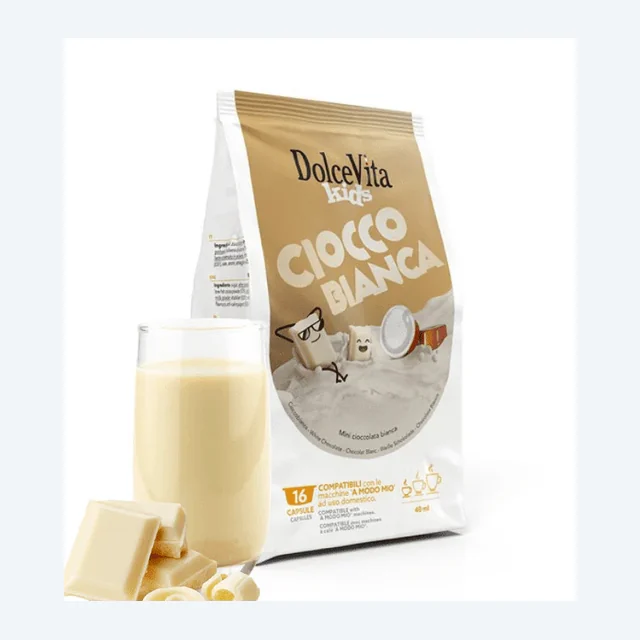 Dolce Vita Compatibile Lavazza A Modo CioccoBianca 16pz