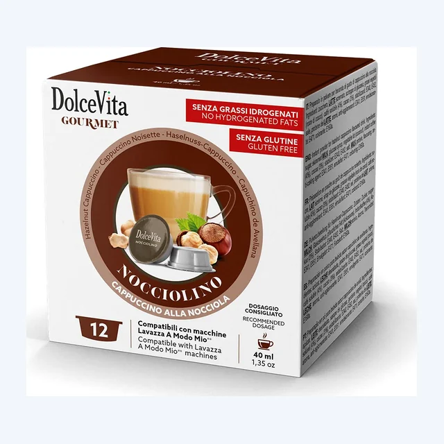Dolce Vita Compatibile Lavazza A Modo Nocciolino 12pz