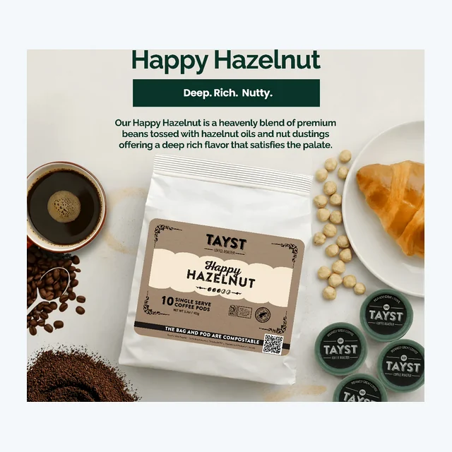 Happy Hazelnut Coffee Pods