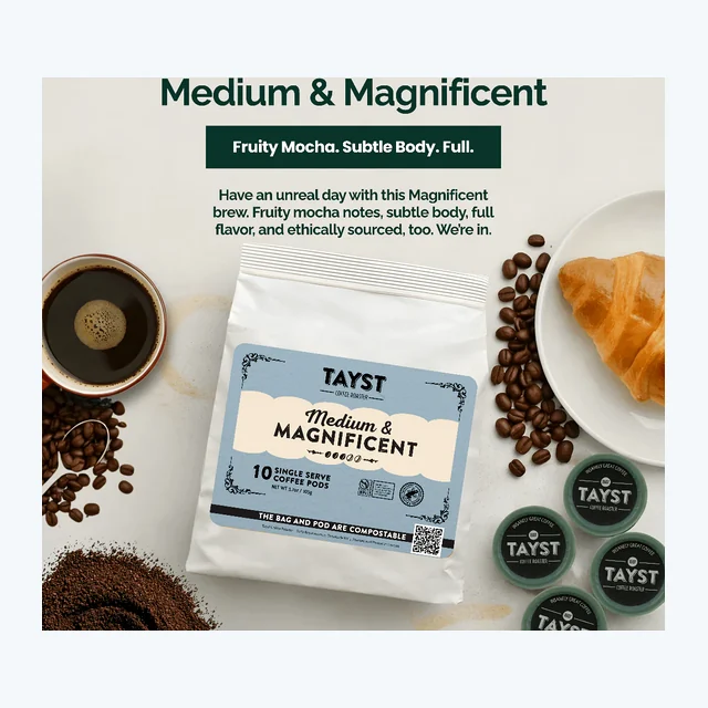 Medium & Magnificent Coffee Pods