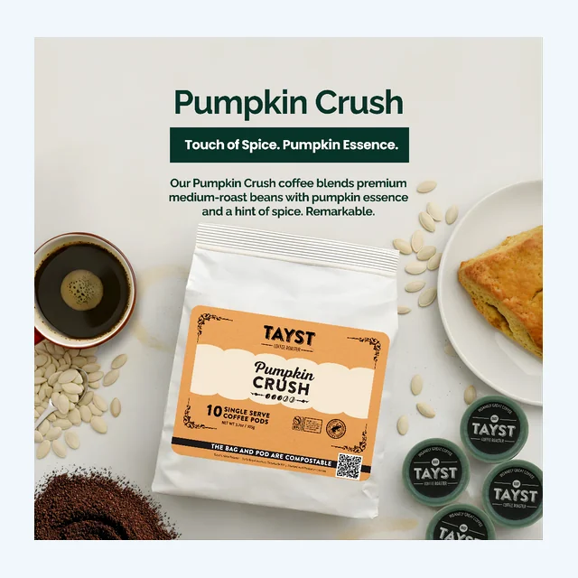 Pumpkin Crush Coffee Pods