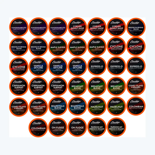 Brooklyn Bean Assorted Coffee Pods Variety Pack